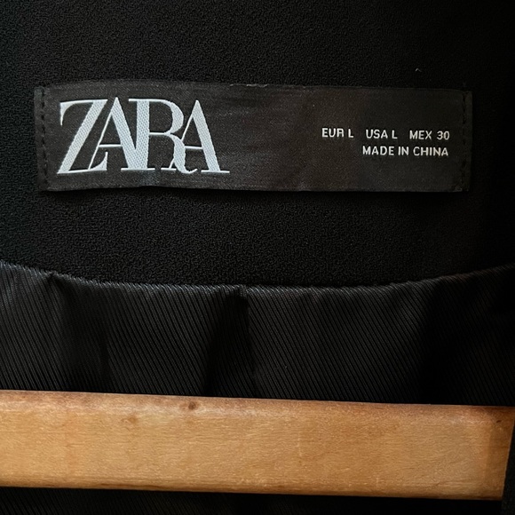 ZARA | Blazer With Tuxedo Collar - Picture 4 of 4